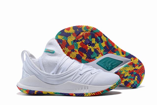 Curry 5 Shoes White Colors